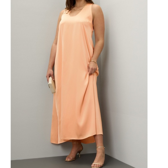 Rosetta Getty Twist Back Shift Dress Sz 10 - Picture 4 of 8